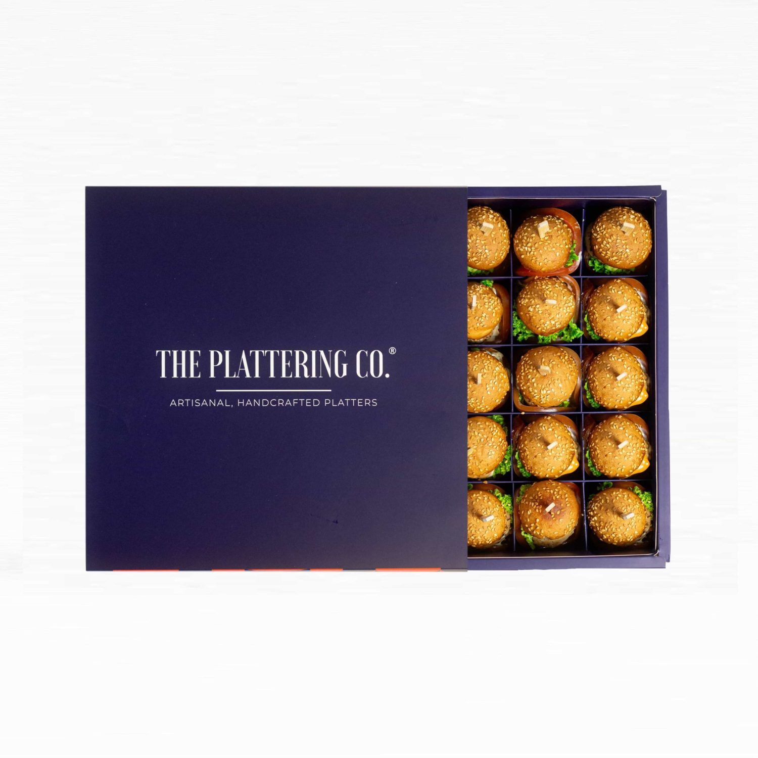 party box of canapes