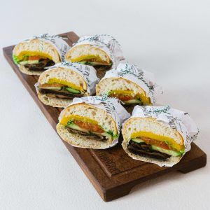 11061 Meaty Roasted Portobello Ciabatta Sandwich