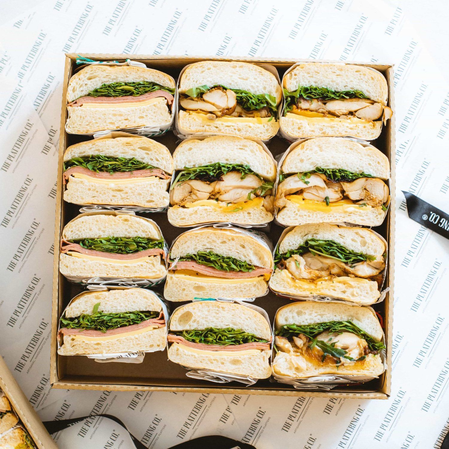 Sandwich Platters and Pastries