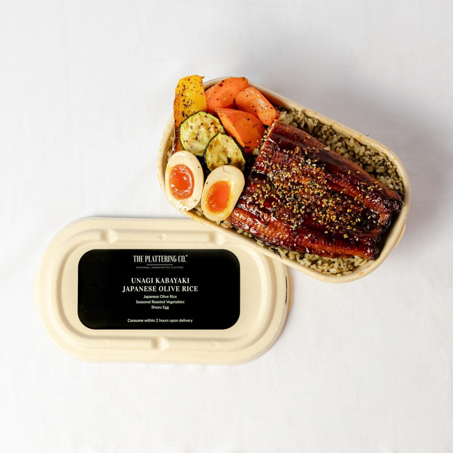 Unagi Kabayaki with Japanese Olive Rice Bowl